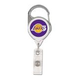 Los Angeles Lakers Retractable Premium Badge Holder-0