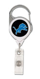 Detroit Lions Retractable Premium Badge Holder-0