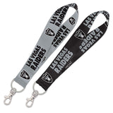 Las Vegas Raiders Key Strap 1 Inch-0