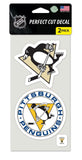 Pittsburgh Penguins Set of 2 Die Cut Decals-0