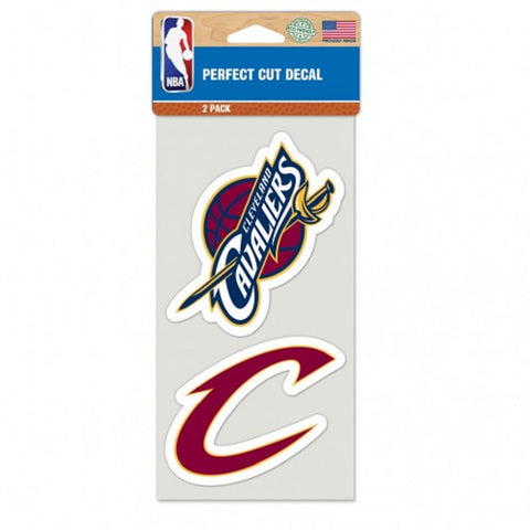Cleveland Cavaliers Set of 2 Die Cut Decals - Special Order-0
