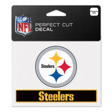 Pittsburgh Steelers Decal 4.5x5.75 Perfect Cut Color-0