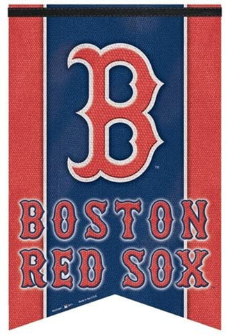 Boston Red Sox Banner 17x26 Pennant Style Premium Felt-0