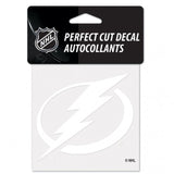 Tampa Bay Lightning Decal 4x4 Perfect Cut White - Special Order-0