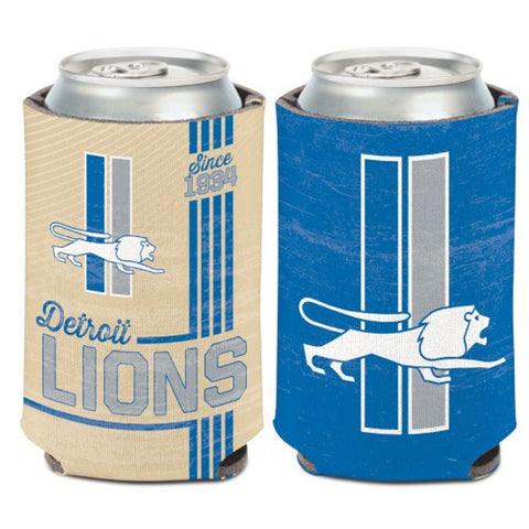Detroit Lions Can Cooler Vintage Design Special Order-0