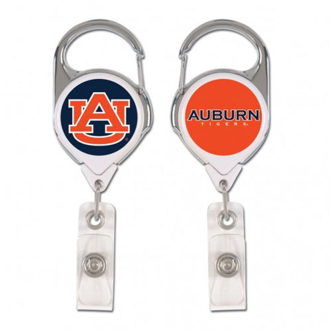 Auburn Tigers Badge Holder Premium Retractable Alternate-0