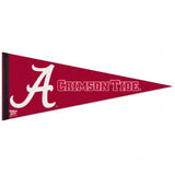 Alabama Crimson Tide Pennant 12x30 Premium Style-0