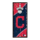 Cleveland Indians Sign Wood 5x11 Bottle Opener-0