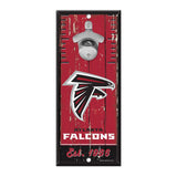 Atlanta Falcons Sign Wood 5x11 Bottle Opener-0