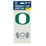 Oregon Ducks Set of 2 Die Cut Decals-0