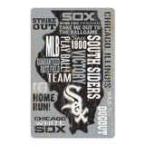 Chicago White Sox Sign 11x17 Wood Wordage Design-0