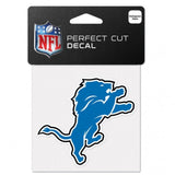 Detroit Lions Decal 4x4 Perfect Cut Color-0