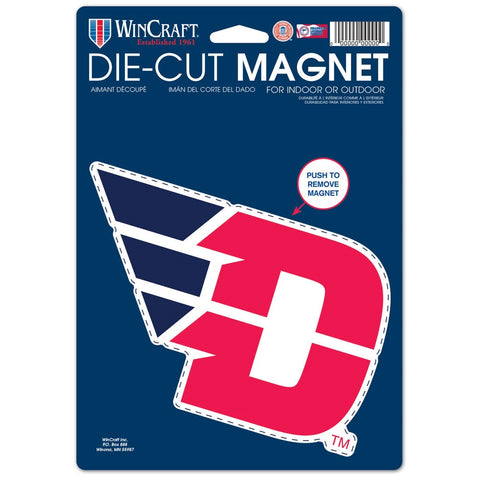 Dayton Flyers Magnet 6.25x9 Die Cut Logo Design Special Order-0