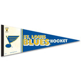 St. Louis Blues Pennant 12x30 Premium Style Vintage Design-0