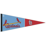 St. Louis Cardinals Pennant 12x30 Premium Style Cooperstown - Special Order-0