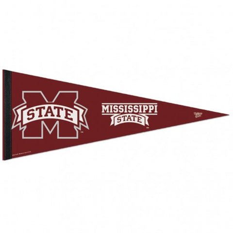 Mississippi State Bulldogs Pennant 12x30 Premium Style-0