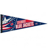 Columbus Blue Jackets Pennant 12x30 Premium Style - Special Order-0