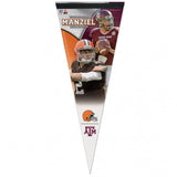 Cleveland Browns Pennant 12x30 Premium Style Johnny Manziel Design CO-0