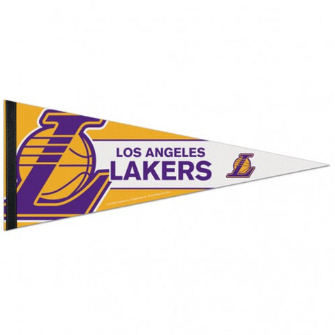 Los Angeles Lakers Pennant 12x30 Premium Style-0