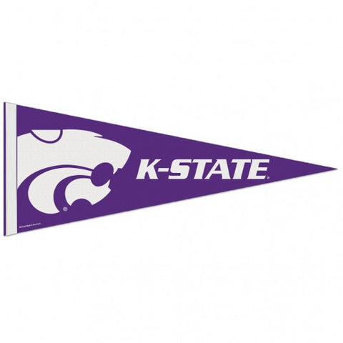 Kansas State Wildcats Pennant 12x30 Premium Style - Special Order-0