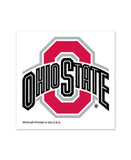 Ohio State Buckeyes Tattoos Temporary Team Color-0