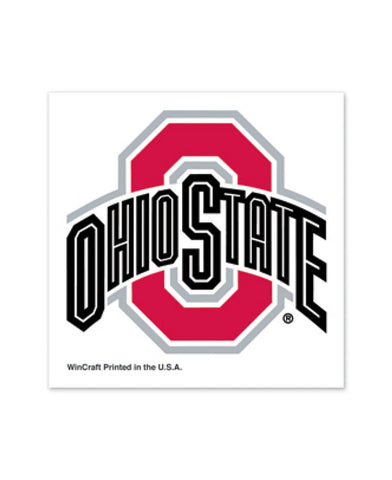 Ohio State Buckeyes Tattoos Temporary Team Color-0