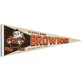 Cleveland Browns Pennant 12x30 Premium Style Classic Logo Retro-0