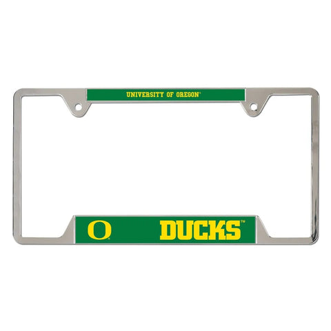 Oregon Ducks License Plate Frame Metal-0