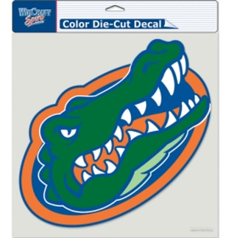 Florida Gators Decal 8x8 Die Cut Color-0