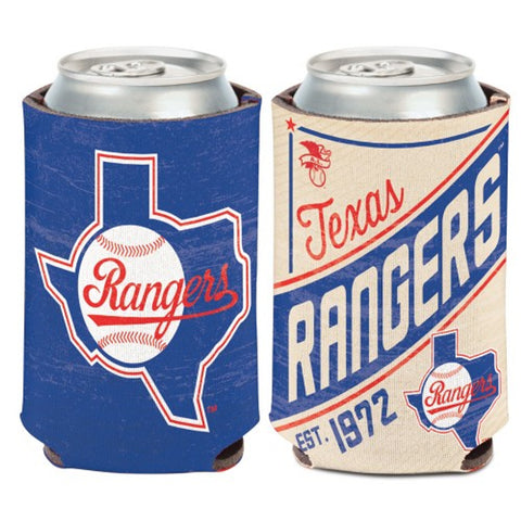 Texas Rangers Can Cooler Vintage Design Special Order-0
