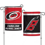 Carolina Hurricanes Flag 12x18 Garden Style 2 Sided-0