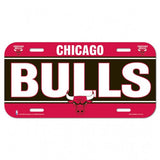 Chicago Bulls License Plate Plastic - Special Order-0