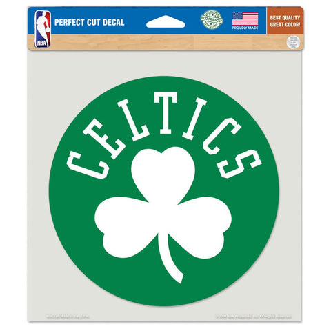 Boston Celtics Decal 8x8 Die Cut Color-0