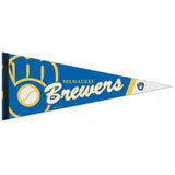 Milwaukee Brewers Pennant 12x30 Premium Style-0