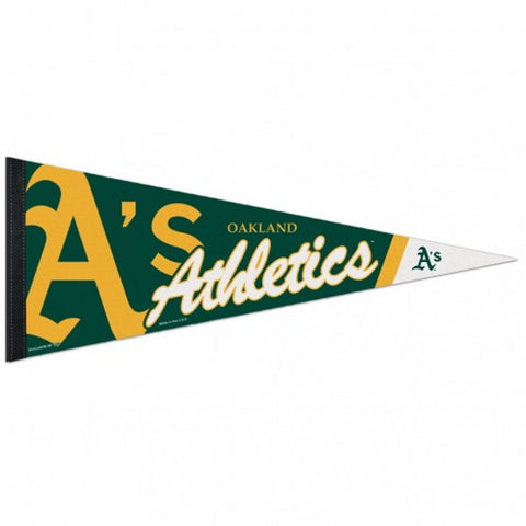 Oakland Athletics Pennant 12x30 Premium Style - Special Order-0