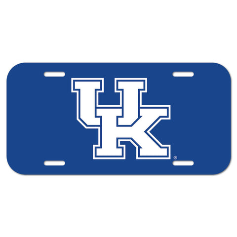 Kentucky Wildcats License Plate Plastic-0