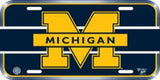 Michigan Wolverines License Plate-0