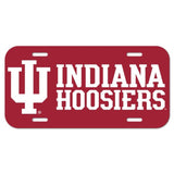 Indiana Hoosiers License Plate-0