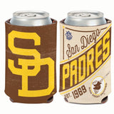San Diego Padres Can Cooler Vintage Design Special Order-0