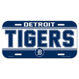 Detroit Tigers License Plate Plastic - Special Order-0