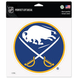 Buffalo Sabres Decal 8x8 Die Cut Color-0