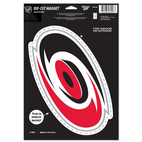 Carolina Hurricanes Magnet 6.25x9 Die Cut Logo Design Special Order-0