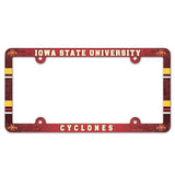 Iowa State Cyclones License Plate Frame - Full Color-0