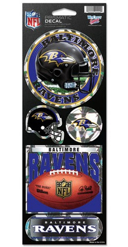 Baltimore Ravens Stickers Prismatic-0