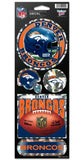 Denver Broncos Stickers Prismatic-0