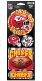 Kansas City Chiefs Stickers Prismatic-0