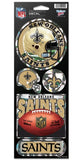 New Orleans Saints Stickers Prismatic-0