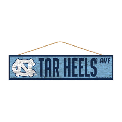 North Carolina Tar Heels Sign 4x17 Wood Avenue Design-0