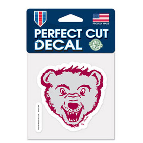 Montana Grizzlies Decal 4x4 Perfect Cut Color - Special Order-0