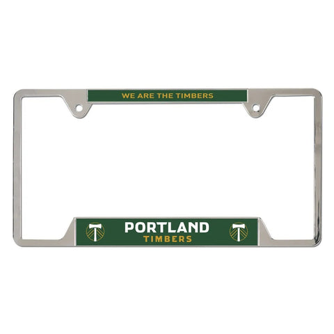 Portland Timbers License Plate Frame Metal-0